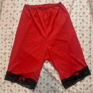 Vintage lingerie bloomer shorts